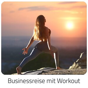 Reiseideen - Businessreise mit Workout - Reise auf Trip Deutschland buchen